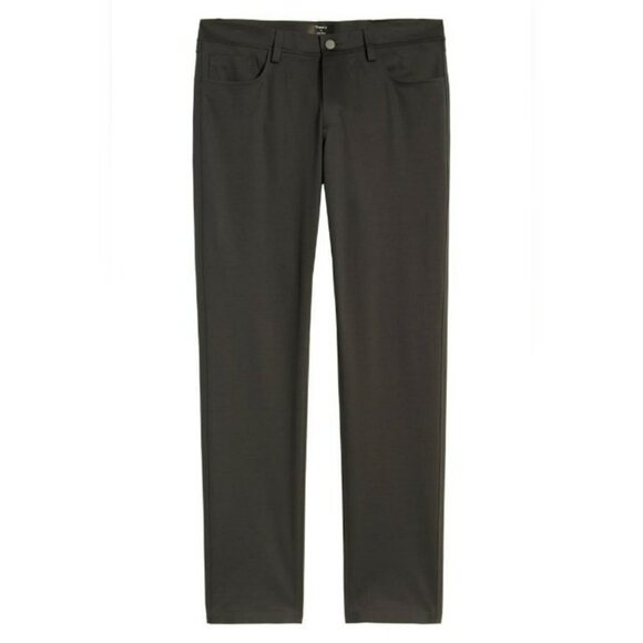 𝅺THEORY Raffi Grey Preppy Slim Fit  Office Date Night City Chic Jeans -  Men's - Picture 4 of 10